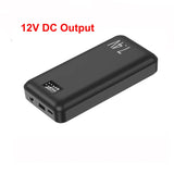 18000mAh Power Bank 12V DC Output Portable Charger Powerbank for iPhone Xiaomi Cooling Fan Heated Vest Jacket External Battery