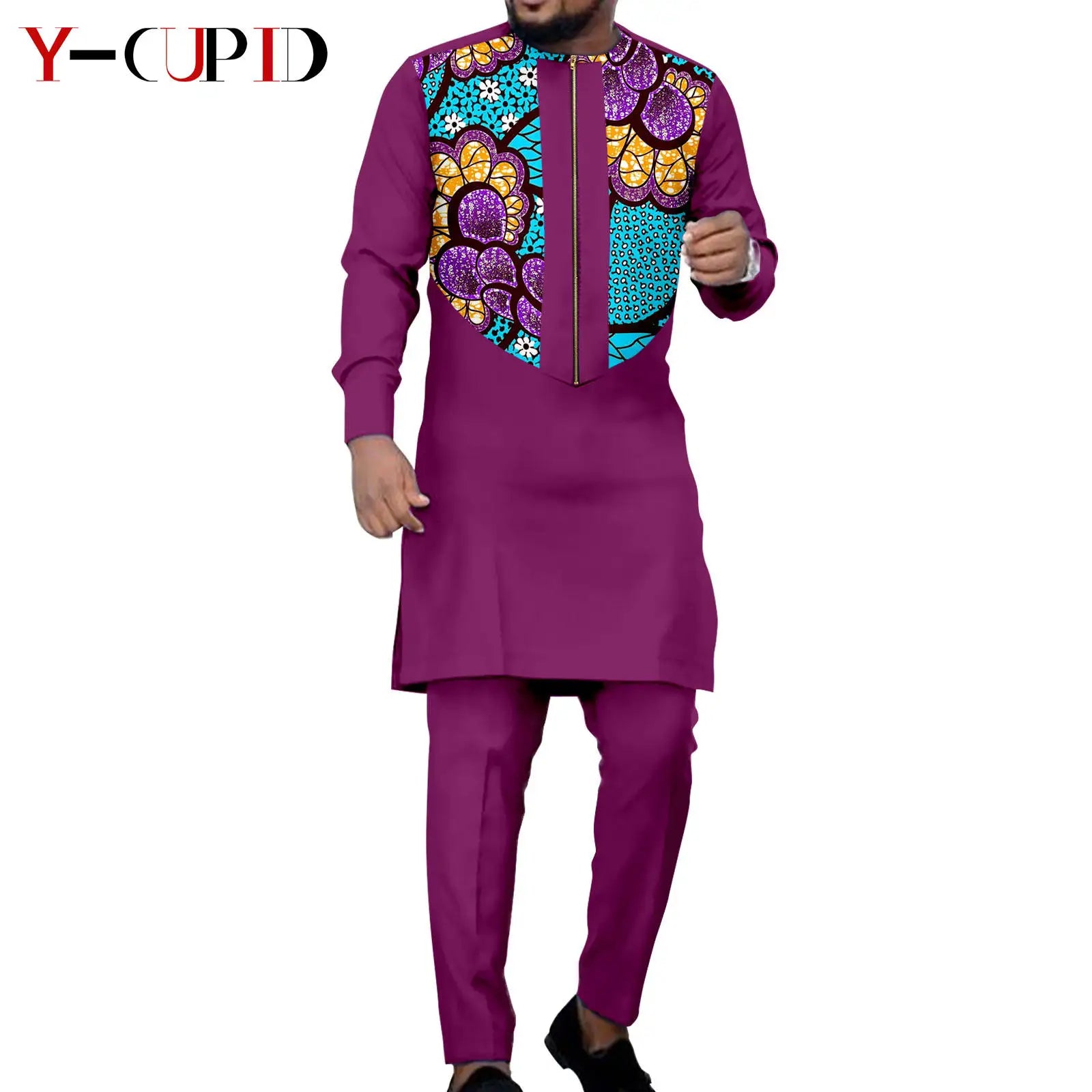 African Dresses for Matching Couple Outfits for Party Vestidos Y23C067