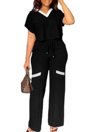 Women's Casual Elegant Short Sleeve Sports Suit