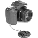 Camera Lens Cap High-quality 40.5mm 49mm 52mm 55mm 58mm 62mm 67mm 72mm 77mm 82mm Snap on Front Lens Cap for Camera