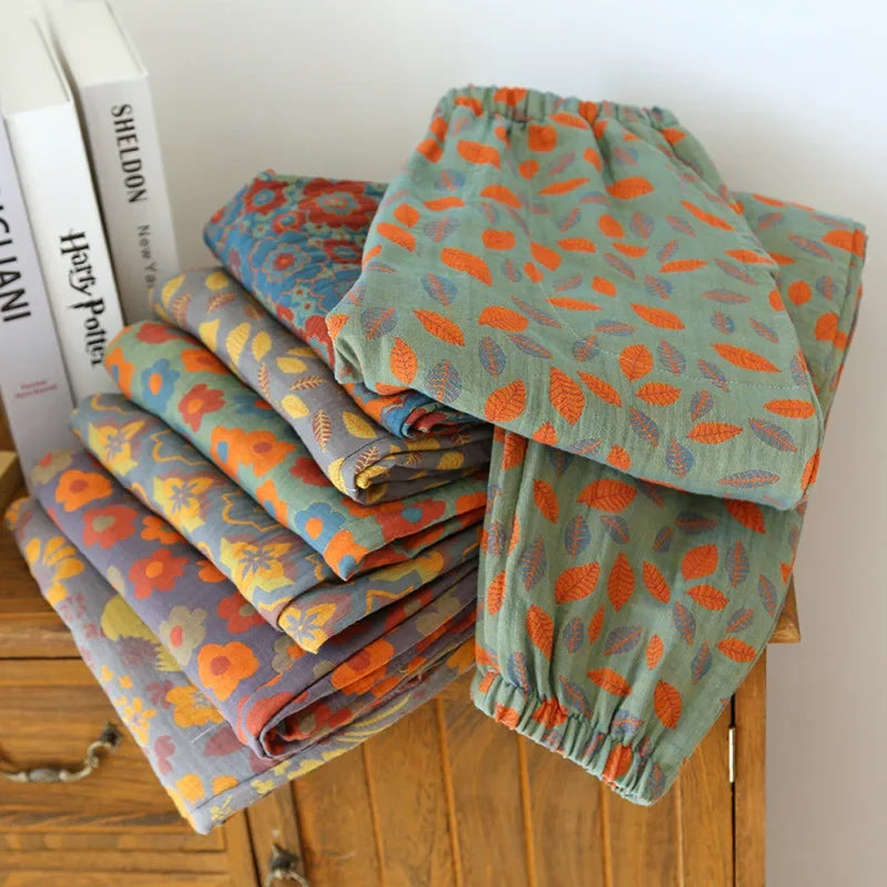 100% Cotton Close-Women's Pajama Pants