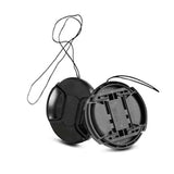 Camera Lens Cap High-quality 40.5mm 49mm 52mm 55mm 58mm 62mm 67mm 72mm 77mm 82mm Snap on Front Lens Cap for Camera