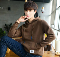 Men's Fleeced Hooded Sweatshirt