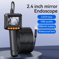 Industrial Endoscope Camera 4.3 "Single Dual Lens HD 1080P Car Inspection Borescope IP67 Waterproof Sewer Camera With LED