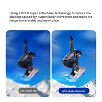 New 4K 30FPS Head Mounted Camera Wearable WiFi Video Camcorder Camera 120°Wide Angle Lens Anti-Shake APP Control Camera