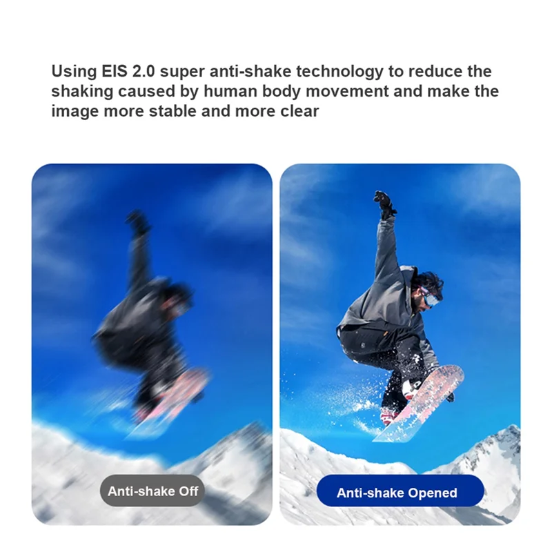 New 4K 30FPS Head Mounted Camera Wearable WiFi Video Camcorder Camera 120°Wide Angle Lens Anti-Shake APP Control Camera