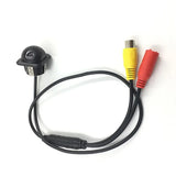 High-definition reversing camera straw hat CCD full-color night vision wide-angle car camera waterproof rear lens