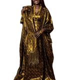 Essential for African Celebrations: Printed Robes and Dresses for Adults, Exuding Elegant Classic Charm Throughout the Seasons