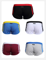 1pcs Mens Boxers Shorts Underwear Summer Fashion Swimwear Trunks Sports Wear Sexy Short Breathable Men Beach Pants Underwear