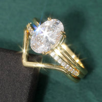 3pcs Elegant Stacking Rings