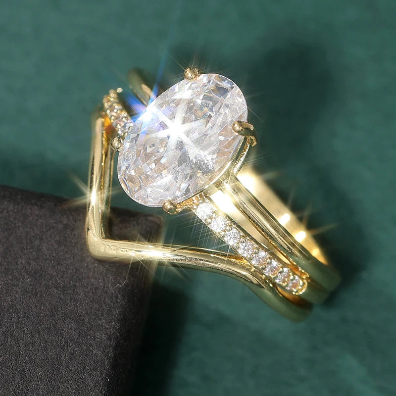 3pcs Elegant Stacking Rings