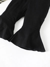 2 Pcs Floral One Shoulder Top+ Pant Set