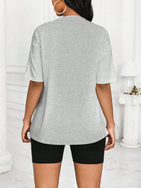 Colored Letters Printing Shirt & Shorts