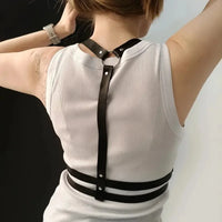 Women Fashion Belt Street Style Multi-layer Waistband Suspenders for Women Body Harness Corset Belt Gothic Clothing Accessorie