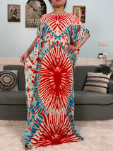 African Dresses For Women 2025 Floral Cotton Loose Femme Robe O-neck Muslim Islam Abaya Sets With 160x80cm Shawl Hijabs Scarf