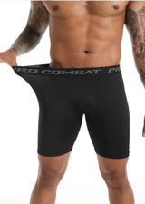 Men Boxers - Black Quick-Drying Boxers