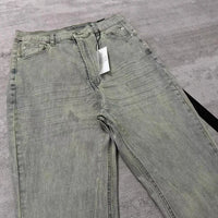 Solid Gray Ribbon Design Sweatpants