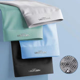 4pcs Boxer Shorts Men's Ice Silk Underwear Male Underpants Breathable Sexy Thin Panties U Convex Lingerie Wholesale Lots L-6XL