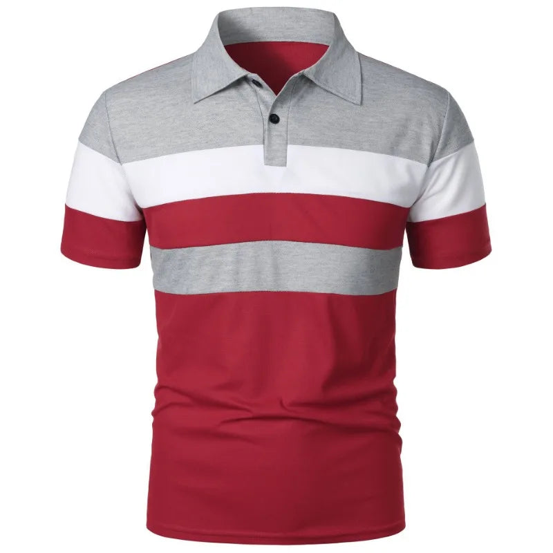 Summer Luxury Mens Polo Shirt