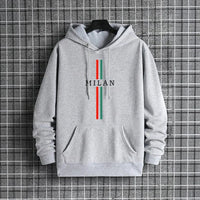 Fashion Mens Hoodies Printed Casual Sweatshirts Sports Jogging Men Clothing Outdoors Versatile Pullover Tops Street Sportswear