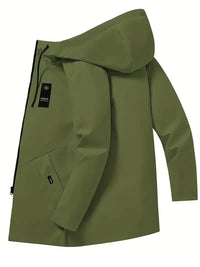 Men's Hooded Padded Thin Jacket