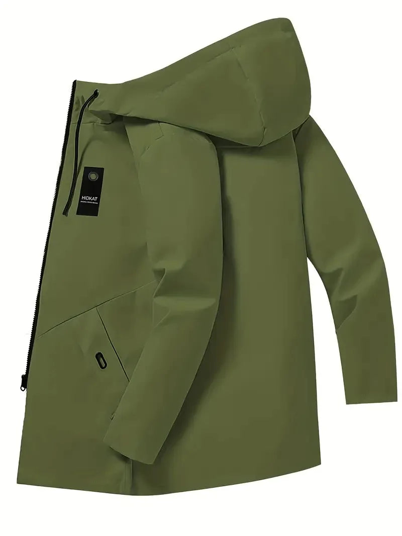 Men's Hooded Padded Thin Jacket