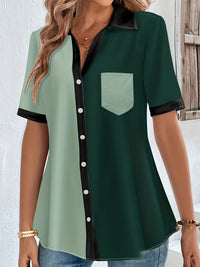Women's Plus Size Chic Elegant Shirt For Chubby