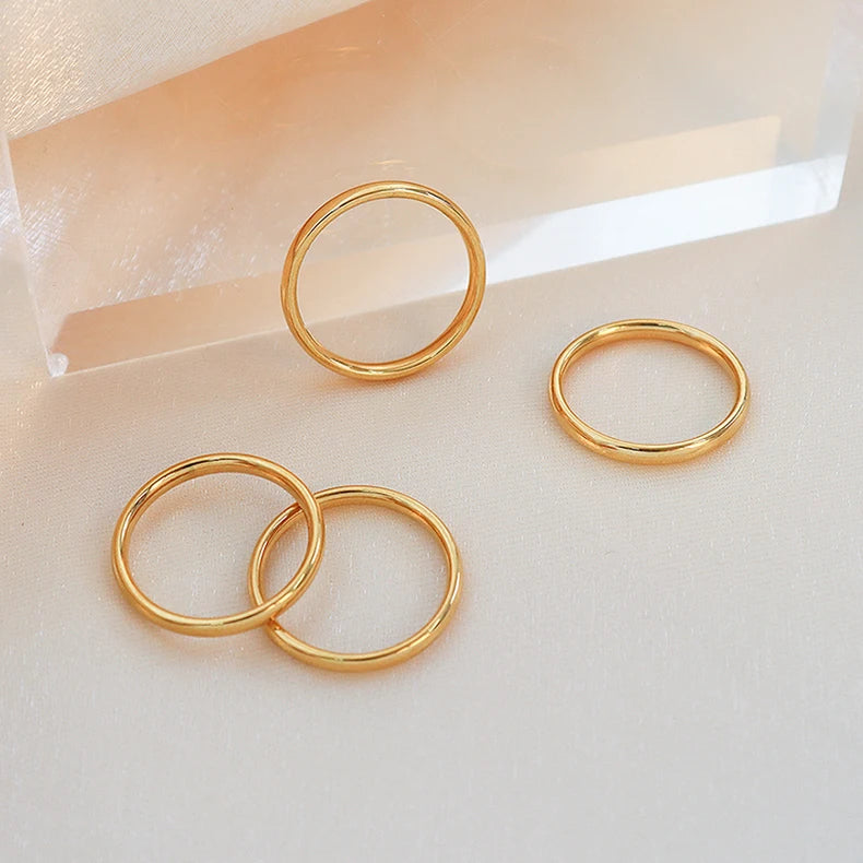 18k Gold Plated Waterproof Non Tarnish High Quality