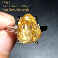 Ring Jewelry For Woman Lady Clear Crystal