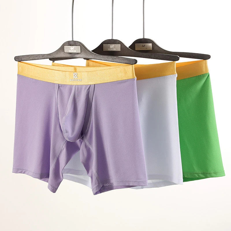 Sports Men Panties - Quick Dry Long Leg Boxer