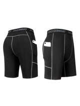 1-Piece Set Of Men's Sexy Long Boxer Shorts, Sports Breathable Pocket Underwear, Fashionable And Casual Men's Underwear