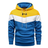 Fitness Mens Hoodies Printing Casual Tricolor Sweatshirts Outdoors Sports Jogging Mens Clothing High Quality Streetwear Tops Gym