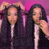 Wear And Go Deep Wave Glueless Human Hair Wig