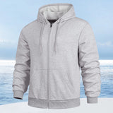 Men's Autumn and Winter Zipper hoodie