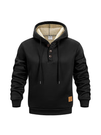 Men's Long Sleeve Fleece Hoodie