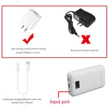 18000mAh Power Bank 12V DC Output Portable Charger Powerbank for iPhone Xiaomi Cooling Fan Heated Vest Jacket External Battery