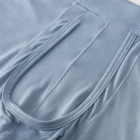 1PCS Mens Long Legs Underwear Separate Ball Pouch Breathable Comfort Sport Seamless Boxer Trunks Shorts Calzoncillo Hombre