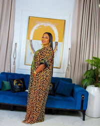 African Evening Gown Dubai Kaftan Abaya Robe Outfits
