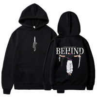 Hip Hop Streetwear Men's Anime Hoodie