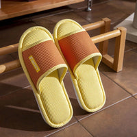 Non Slip Women Breathable Linen Slippers