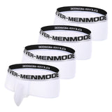 4 Pack Boxers Men Sport Shorts Exercise Underwear Man Bulge Pouch Boxer Athletic Underpants Gym Wear Bodybuilding Wide Waistband