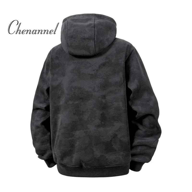 Men's  Long Sleeve Zipper Hoodies