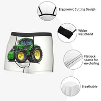 Custom Tractor Boxers Shorts Mens Briefs Underwear Fashion Underpants