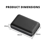 Power Bank 10000mAh/5V3A Portable Charging Powerbank Mobile Phone External Battery Fast Charging Warm Palace Belt Heating USB