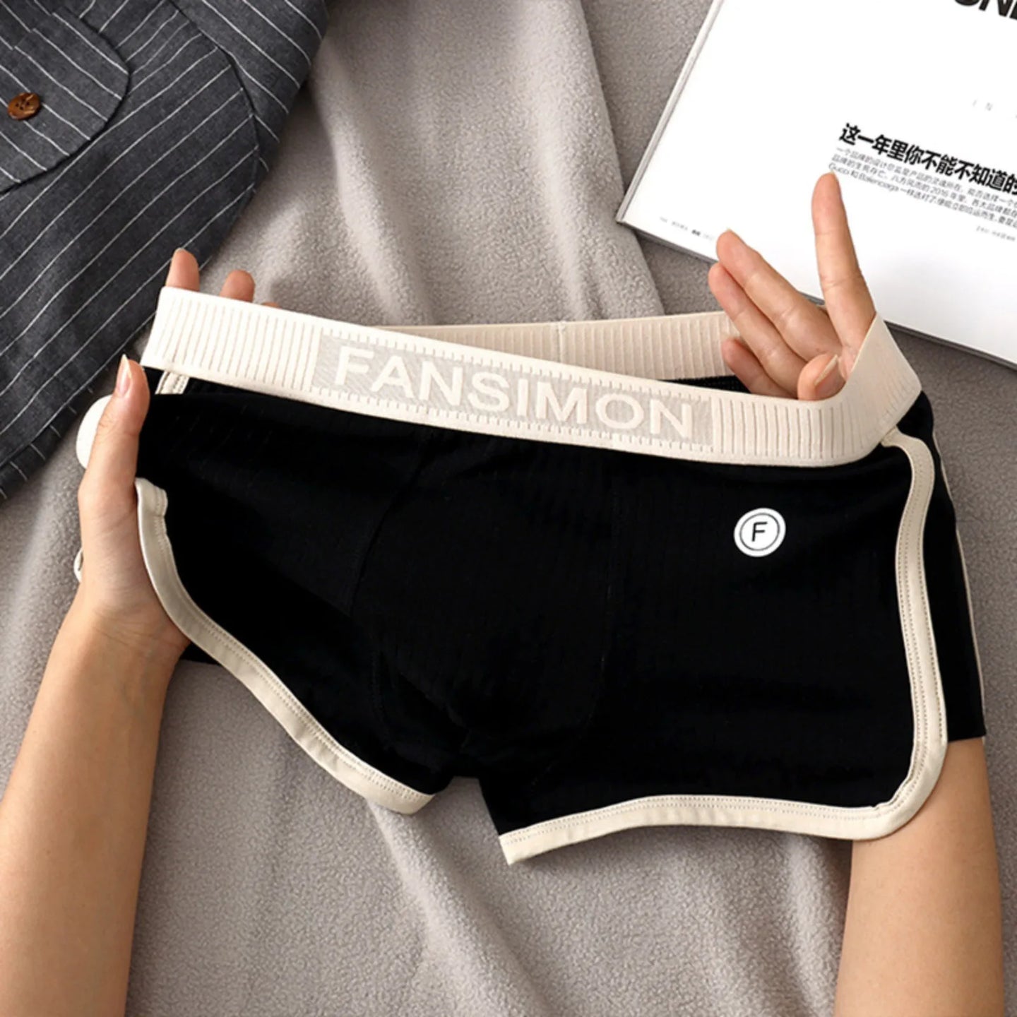 Men Panties Cotton Boxer Shorts Man Underwear Mens Boxers Breathable U Convex Male Underpants Sexy Plus Size