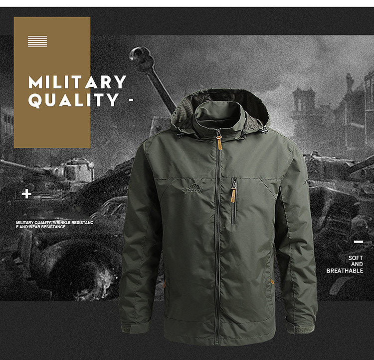 Windbreaker Men Tactical Jacket