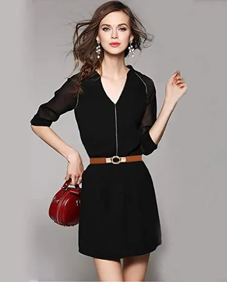 Women Skinny Belt for Dresses Ladies Fashion Elastic Belts Waist Band Cinch Waistband