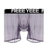 Men's Panties Extended Boxers Sexy Briefs Ultra-Thin Ice Silk Undrewear Seamless Quick-Dry Breathable Fitness Anti-Chafing Legs