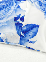 2 Pcs Suspenders Tube Top Dance Robe