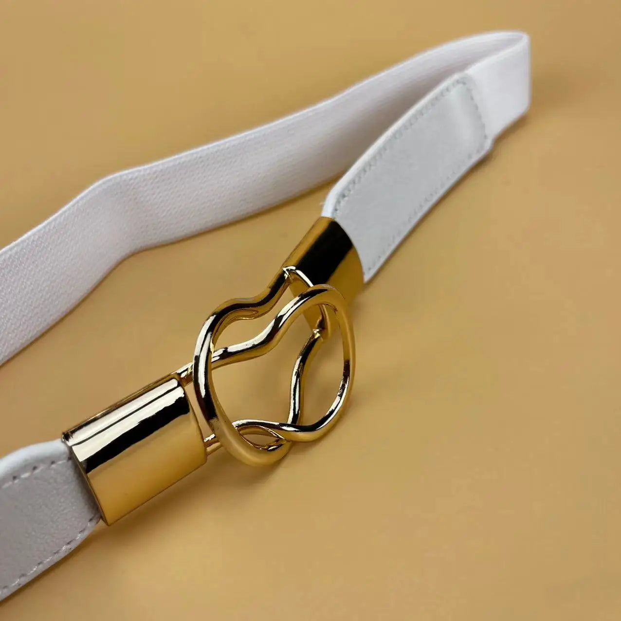 Women Skinny Belt for Dresses Ladies Fashion Elastic Belts Waist Band Cinch Waistband